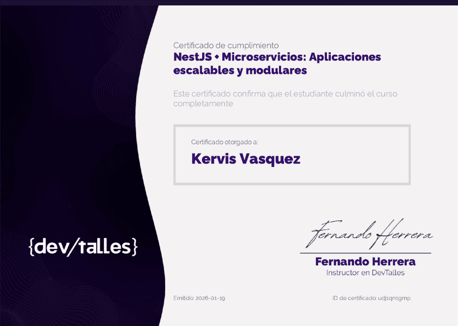NestJS + Microsserviços — Aplicações escaláveis e modulares