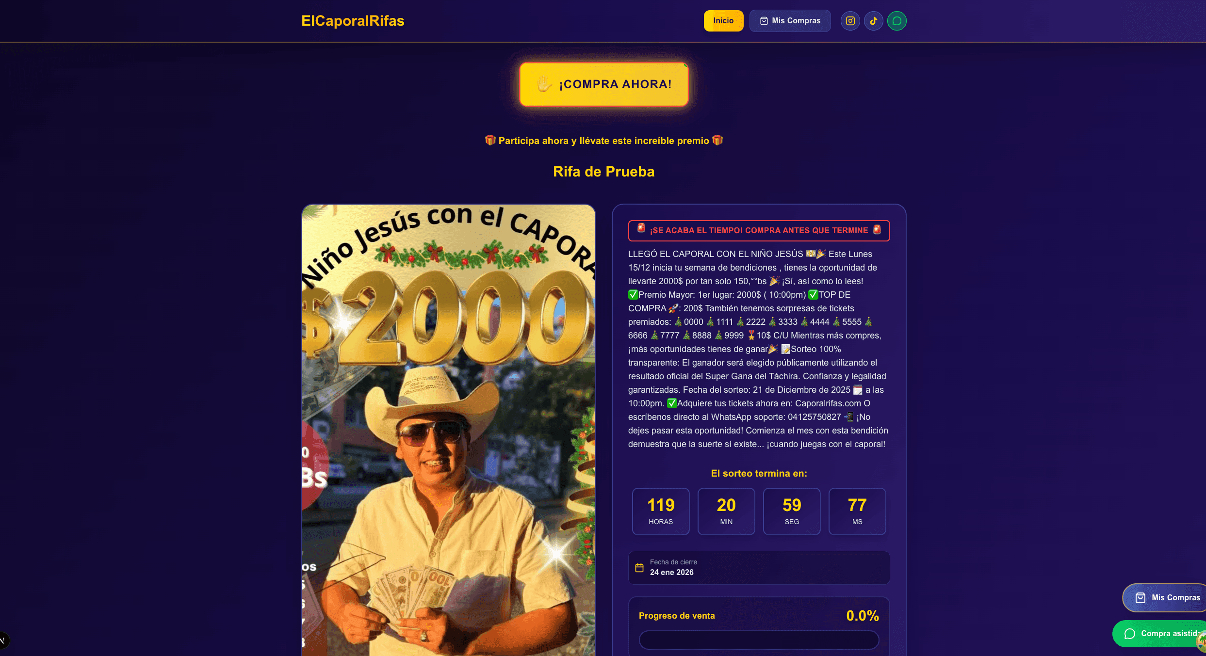 Sistema de Rifas – Plataforma Web Escalable
